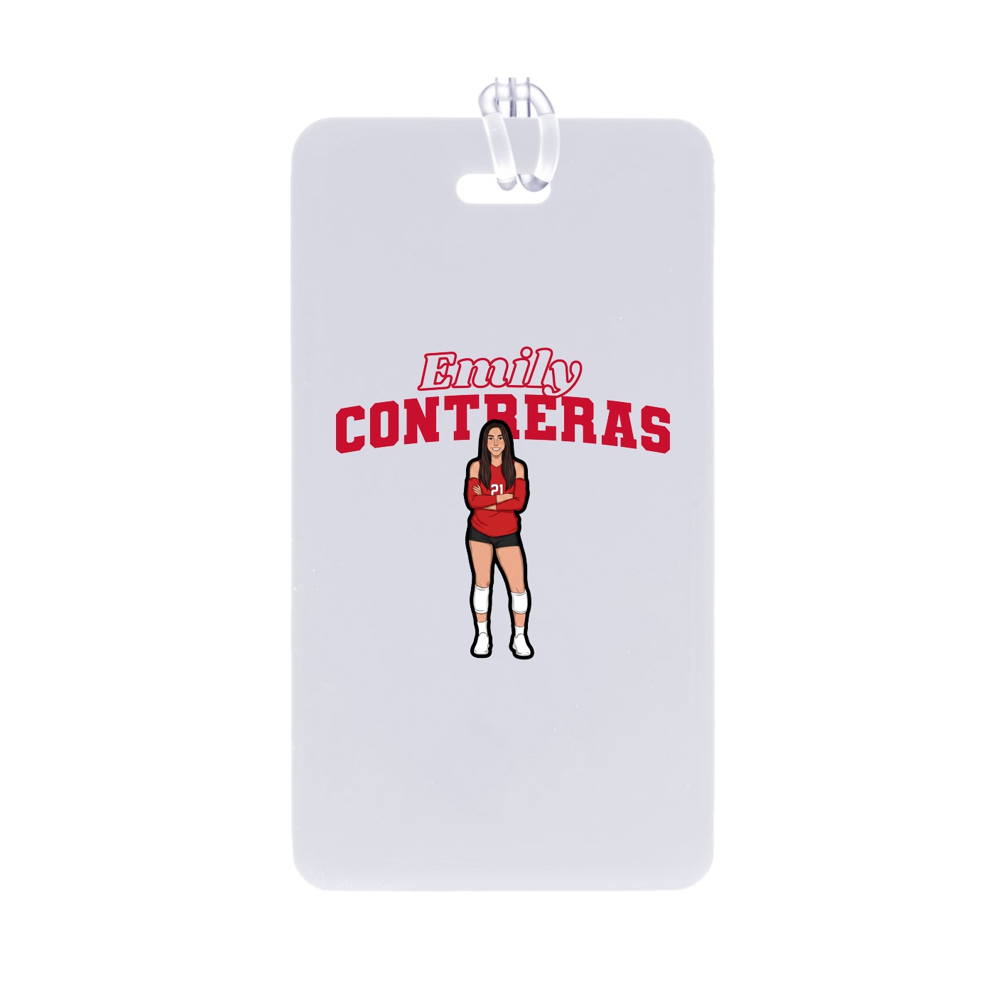 Bag Tag — Name Arch in Classic