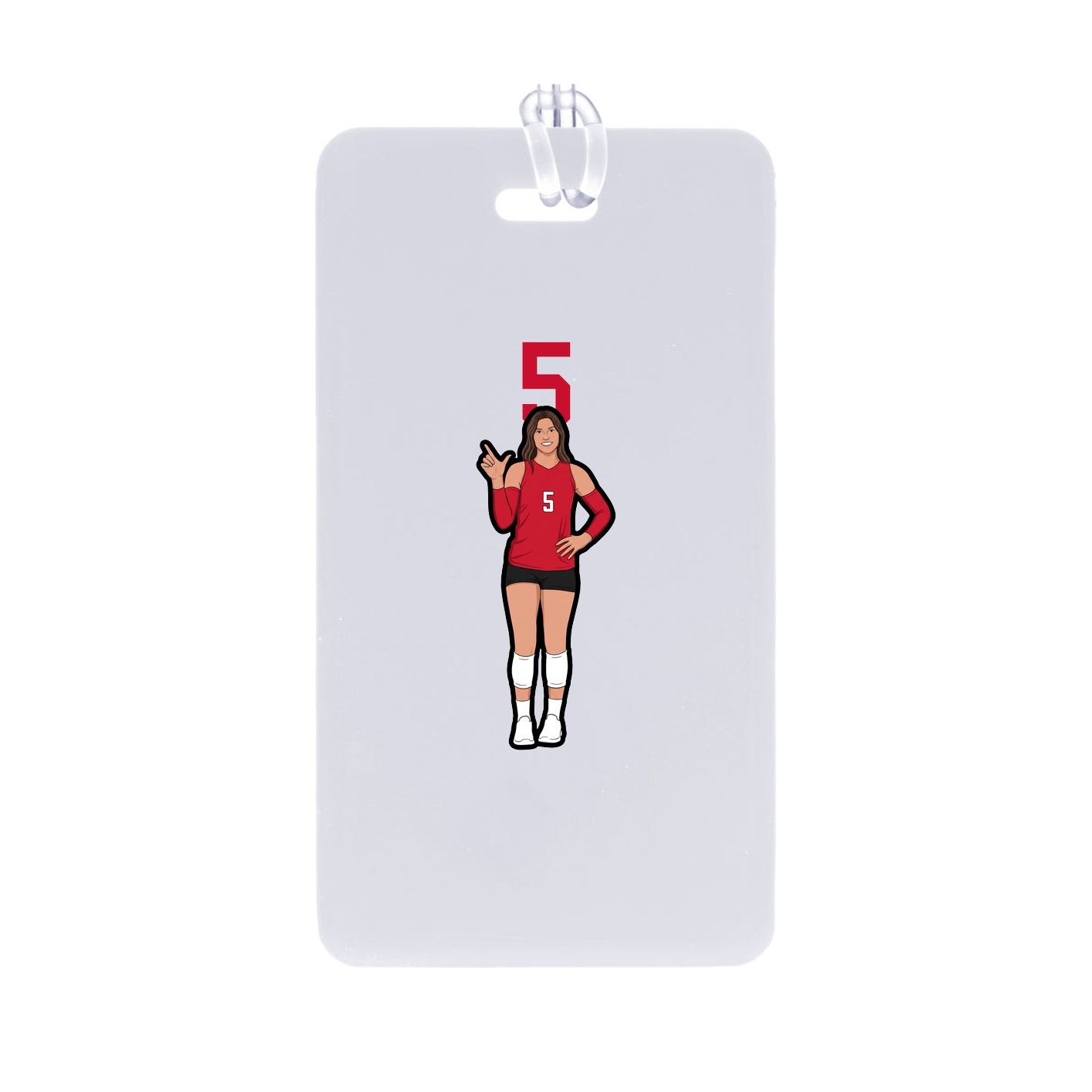 Bag Tag — Number Top in Classic