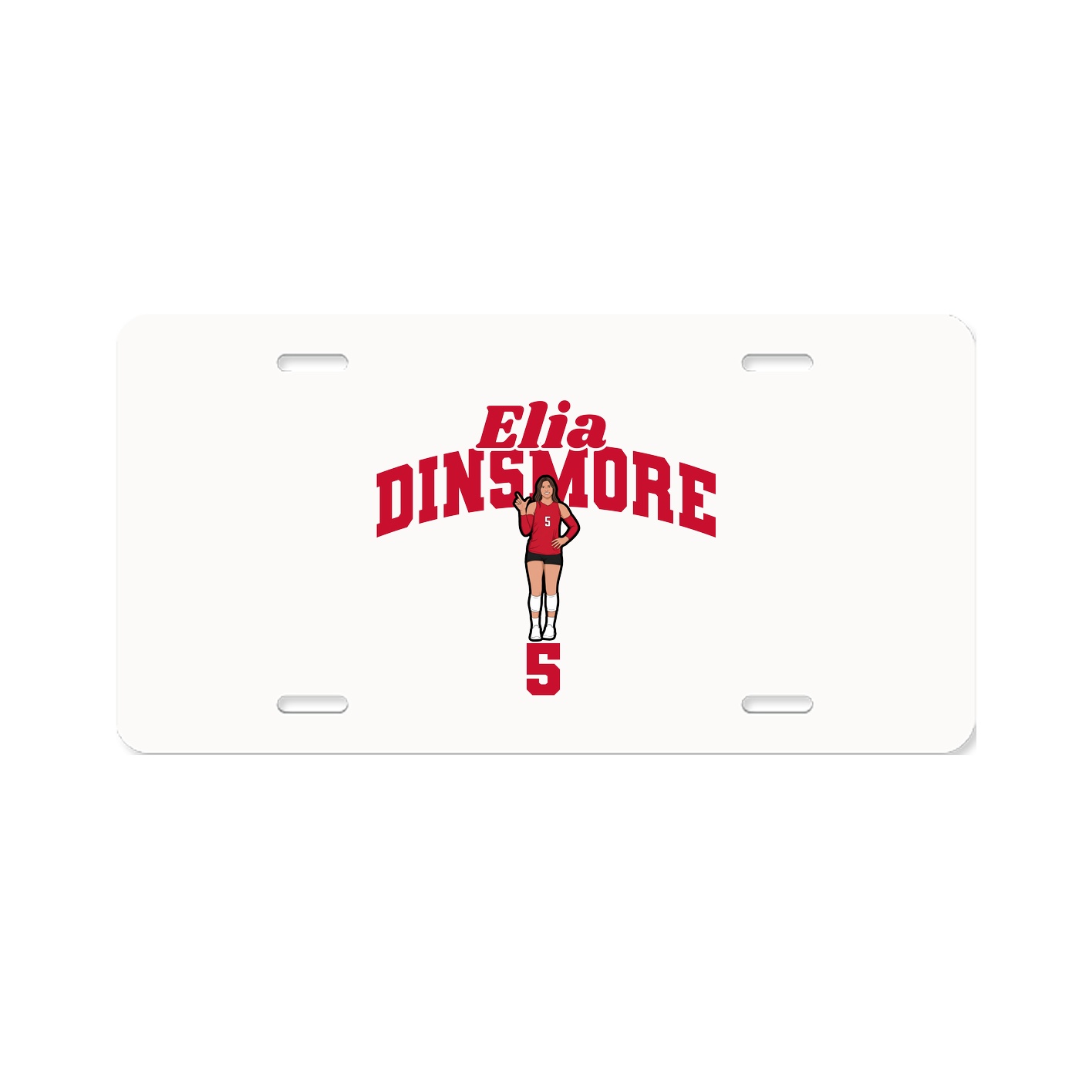 License Plate — Signature Arch in Classic