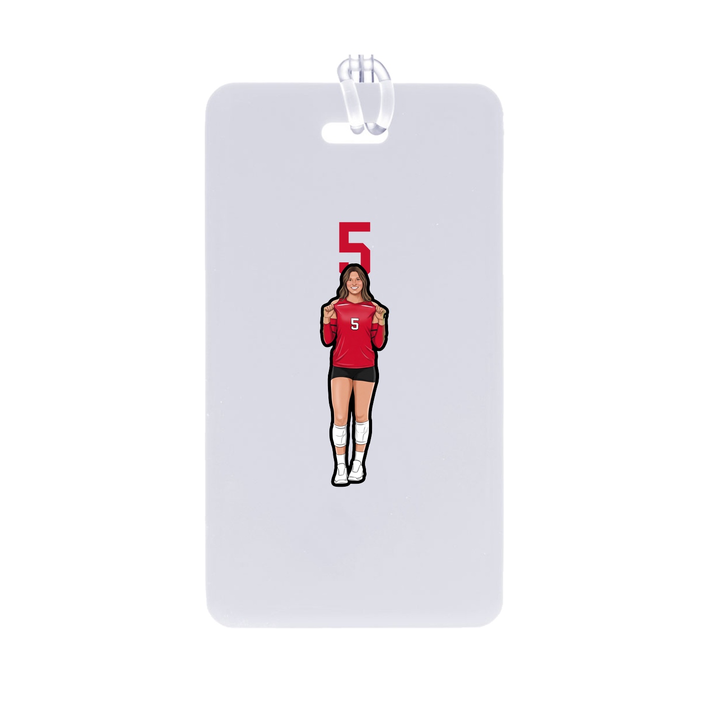 Bag Tag — Number Top in Classic