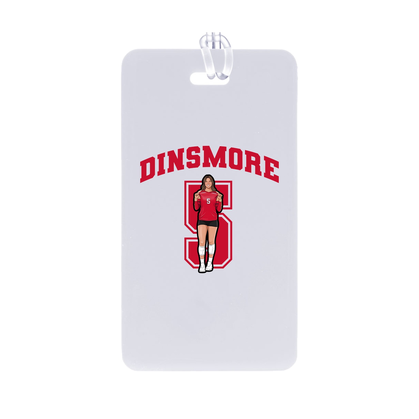 Bag Tag — Number in Classic