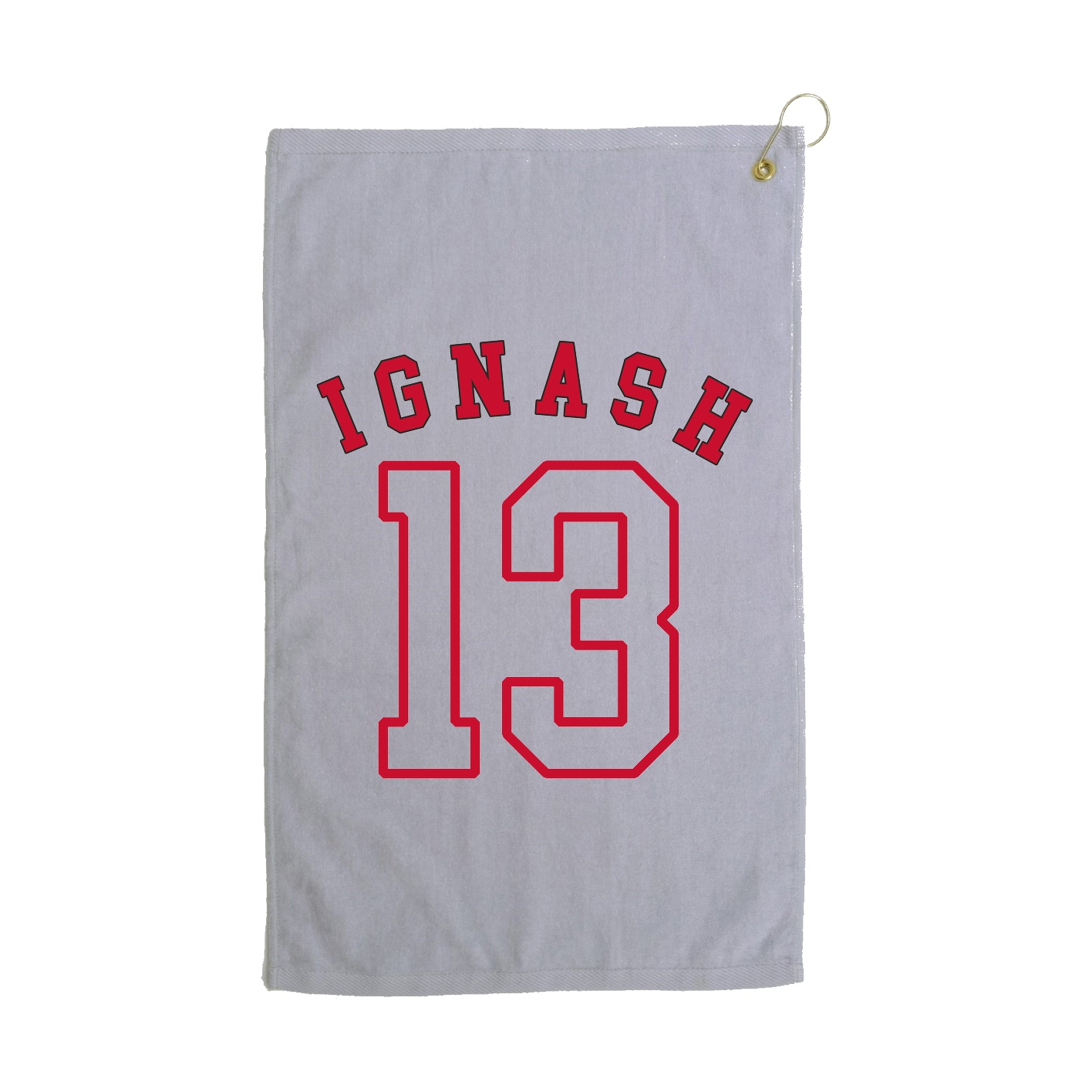 Golf Towel — Shirsey Arch in Grey