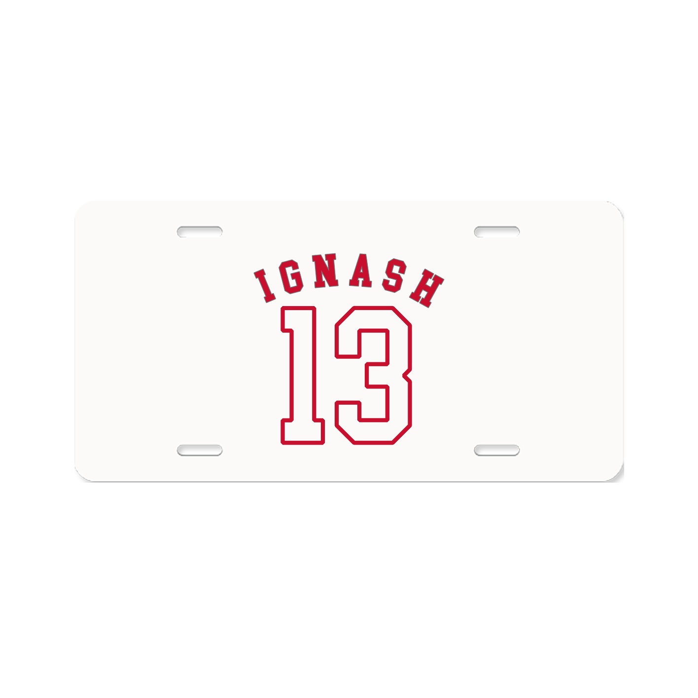 License Plate — Shirsey Arch in Classic