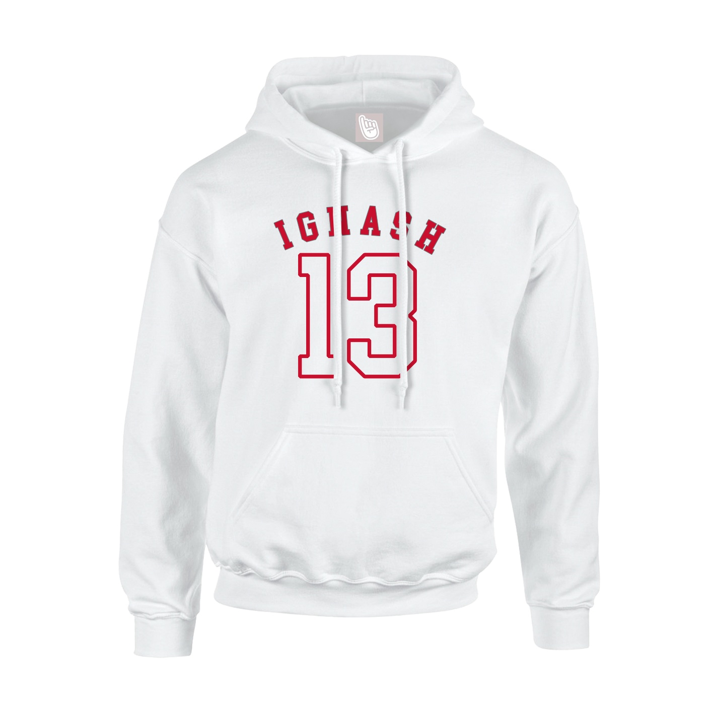 Hoodie — Shirsey Arch in White