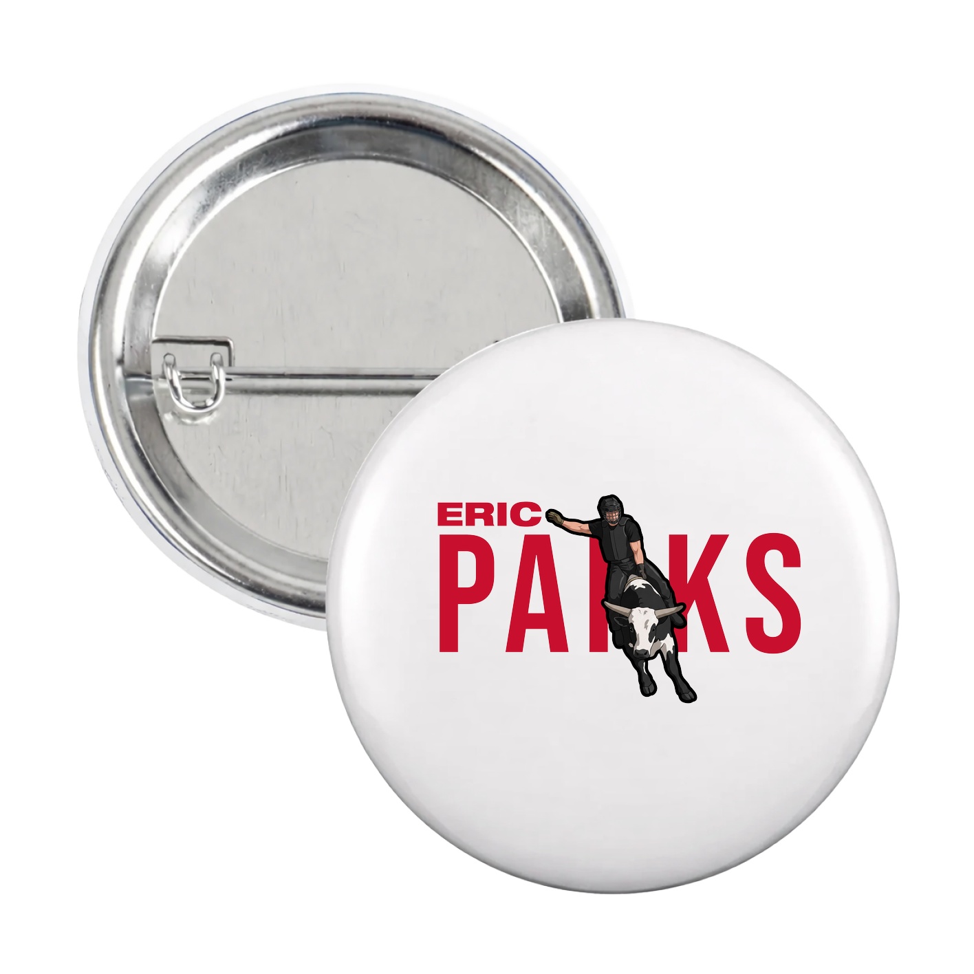Game Day Button — Player Name in White