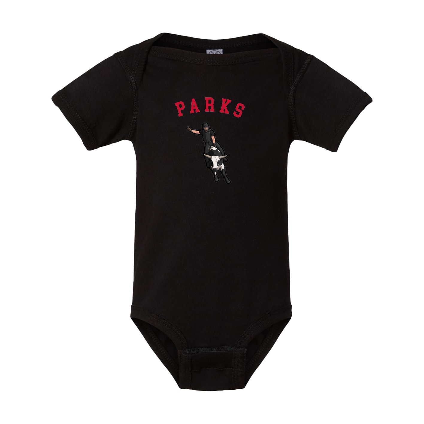 Baby Onesie — Shirsey Arch in Black
