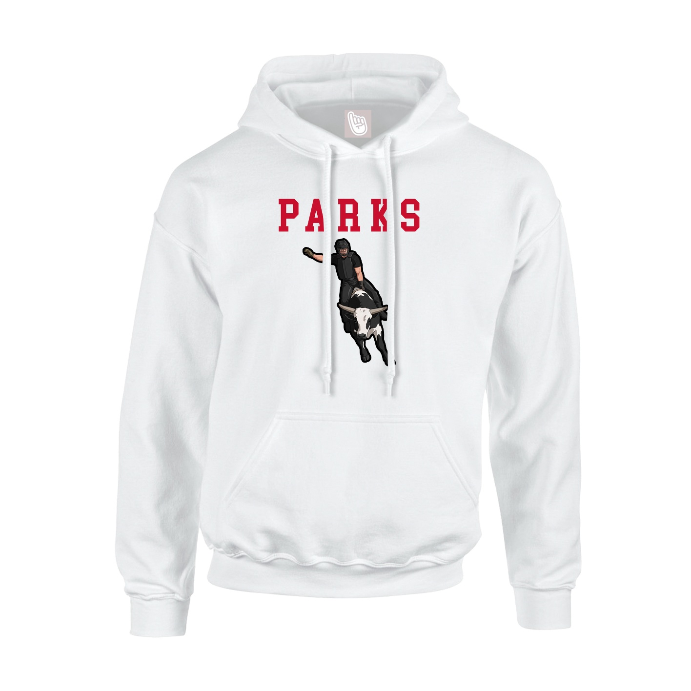 Youth Hoodie — Shirsey in White