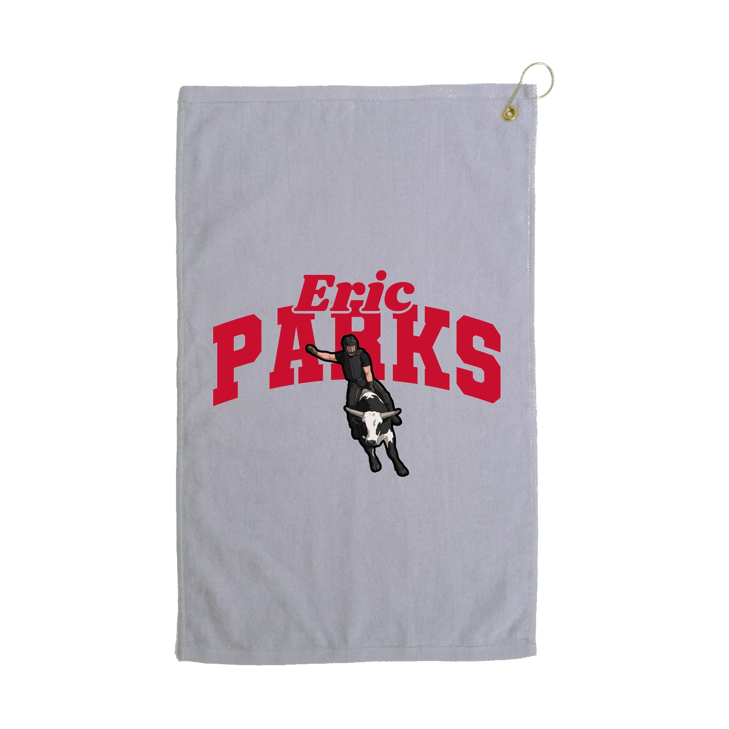 Golf Towel — Signature Arch in Grey