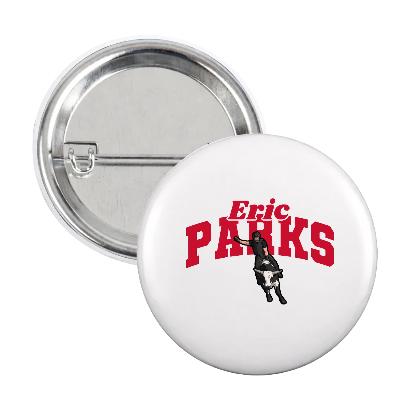 Game Day Button — Signature Arch in White