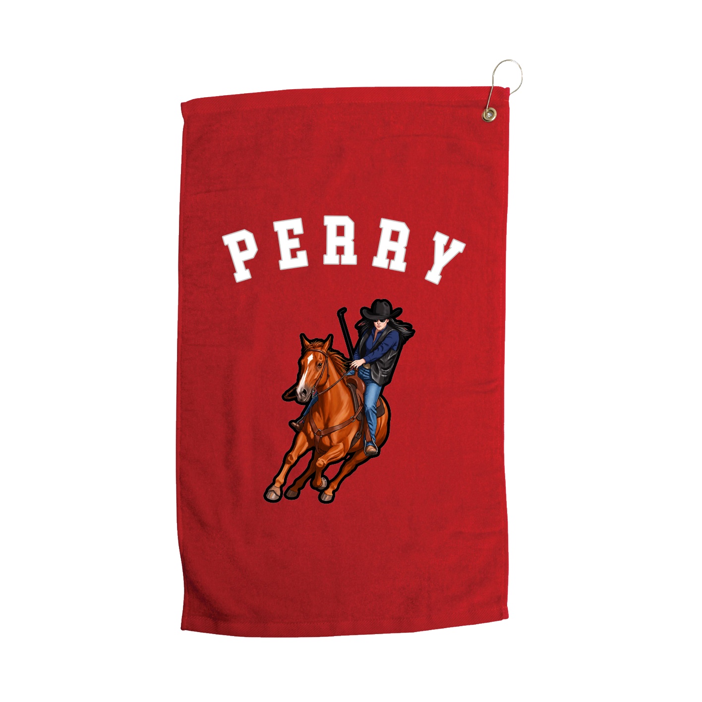 Golf Towel — Shirsey Arch in Red