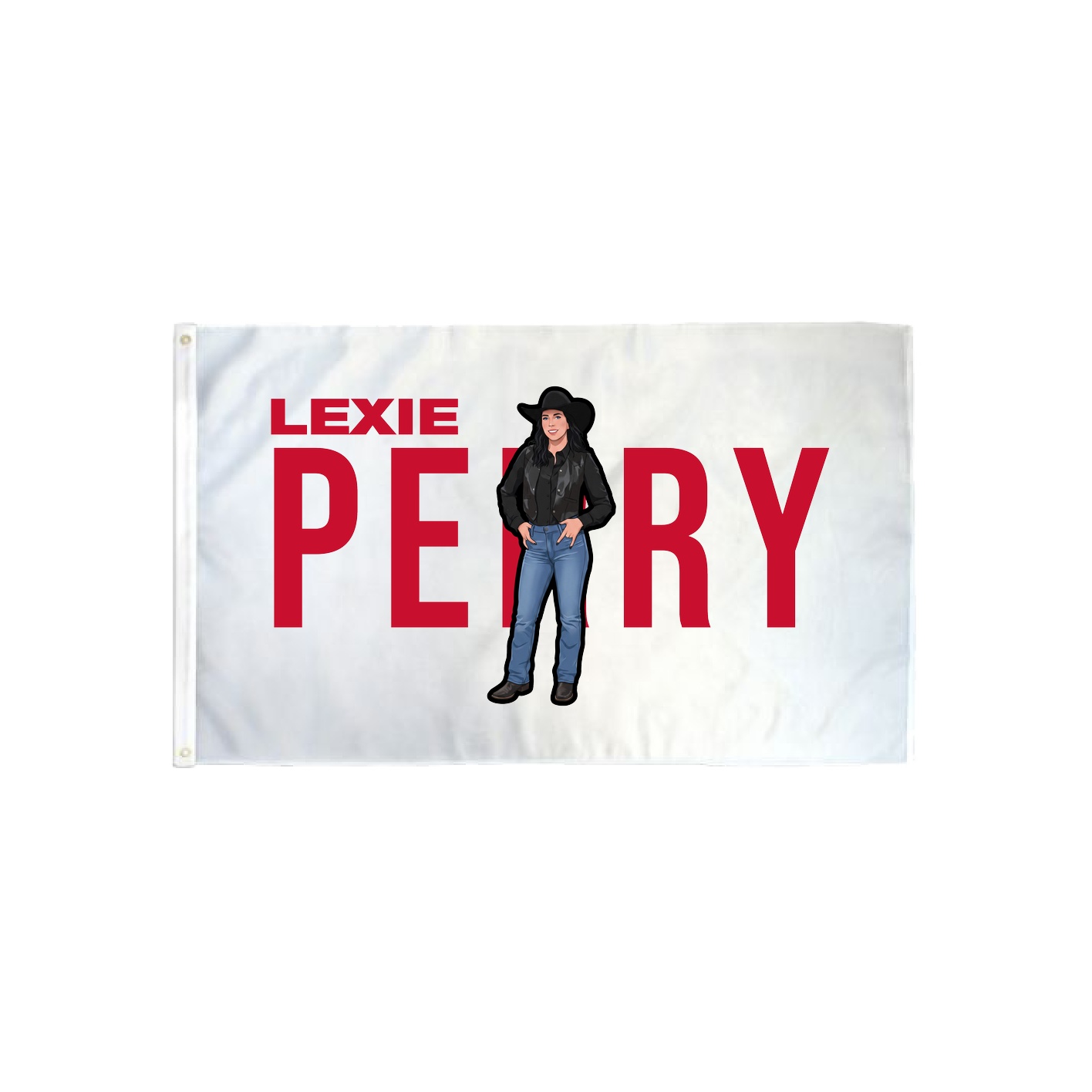 3x5 Flag — Player Name in Classic