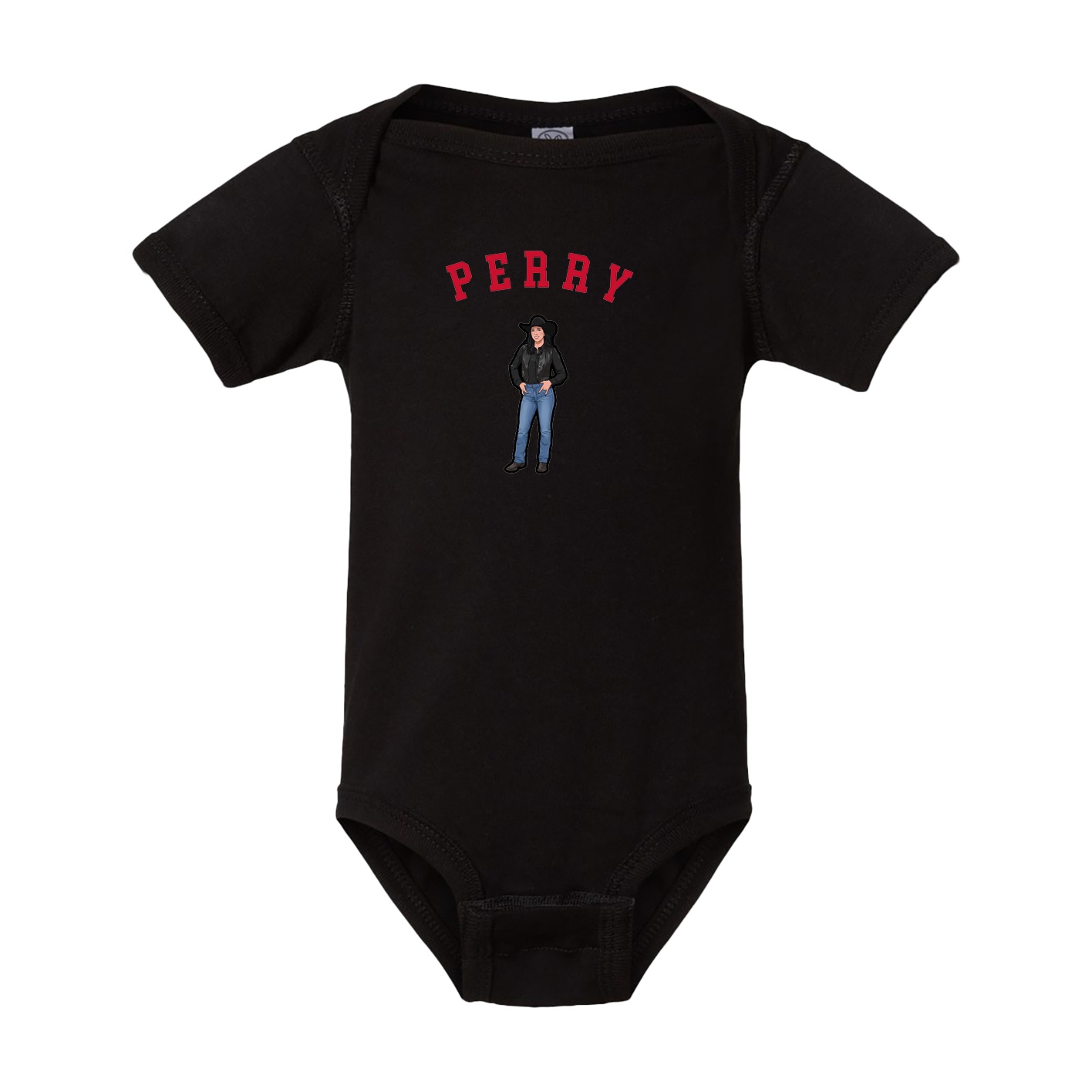 Baby Onesie — Shirsey Arch in Black
