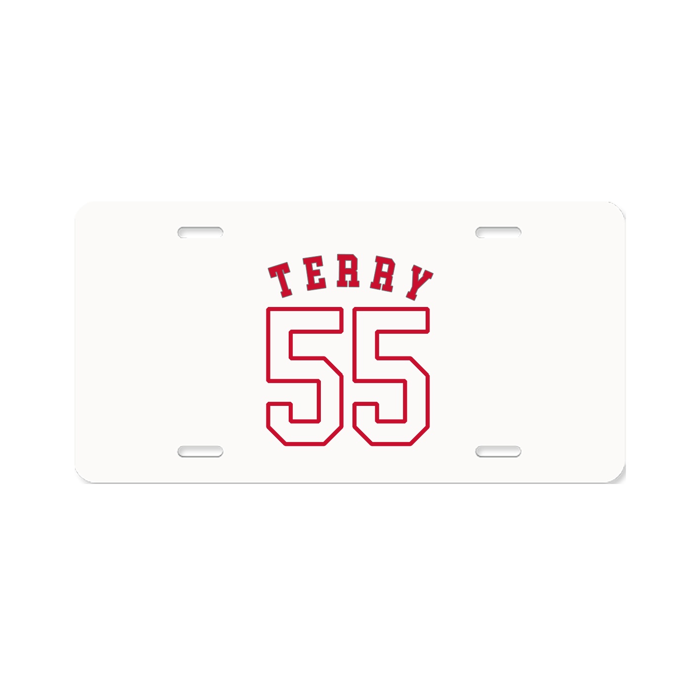License Plate — Shirsey Arch in Classic