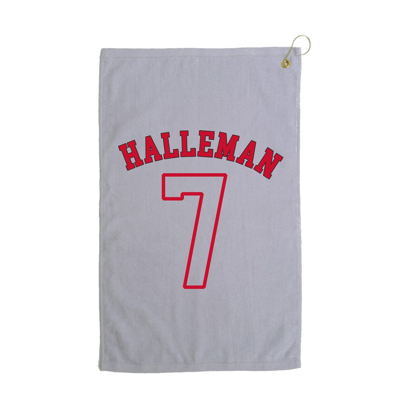 Golf Towel — Shirsey Arch in Grey