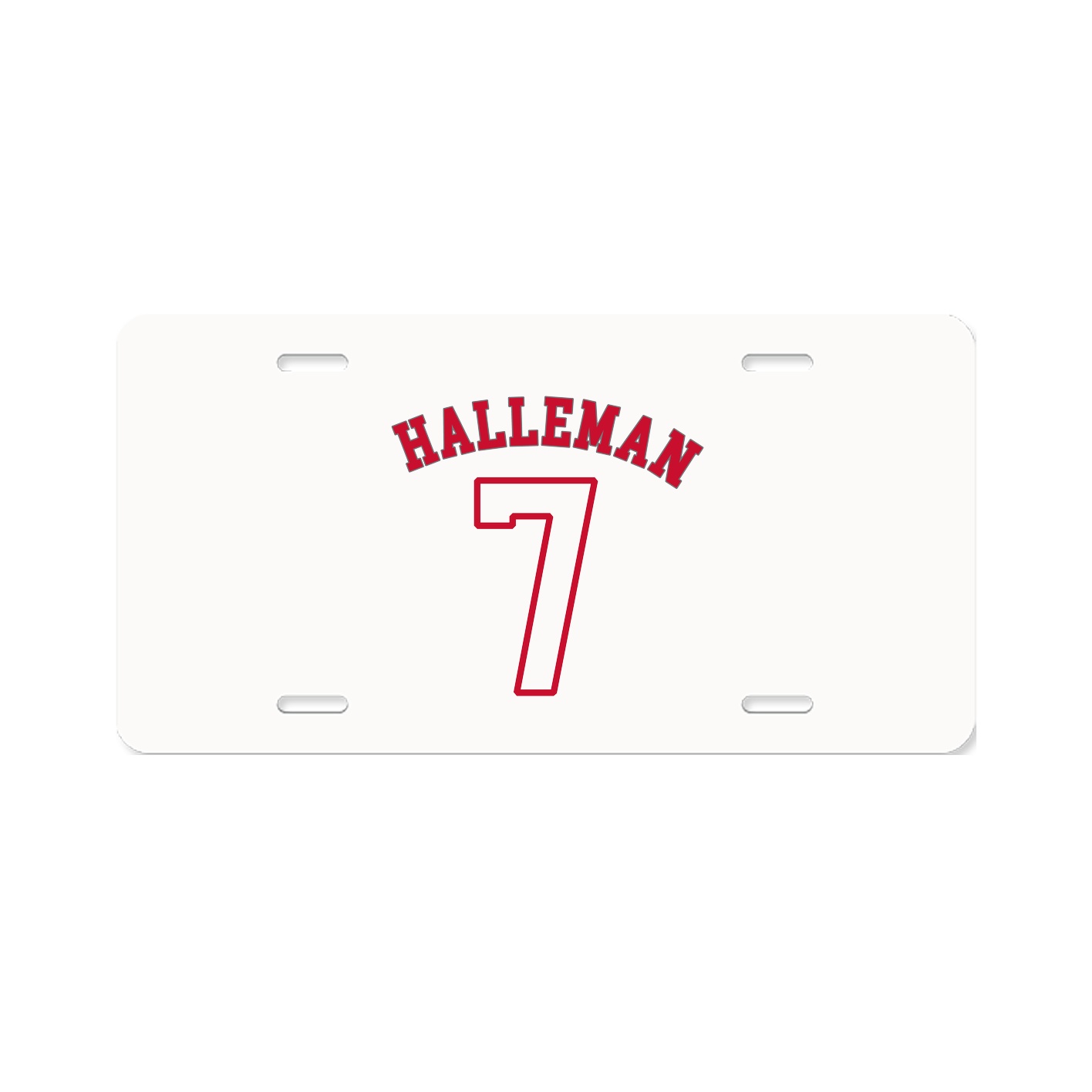 License Plate — Shirsey Arch in Classic