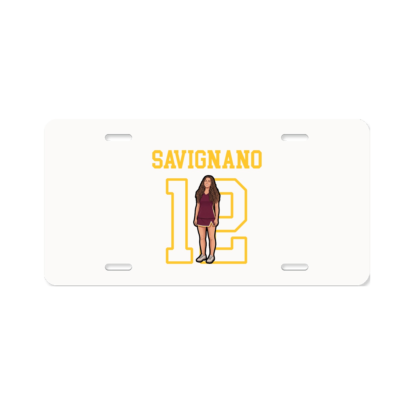 License Plate — Shirsey in Classic
