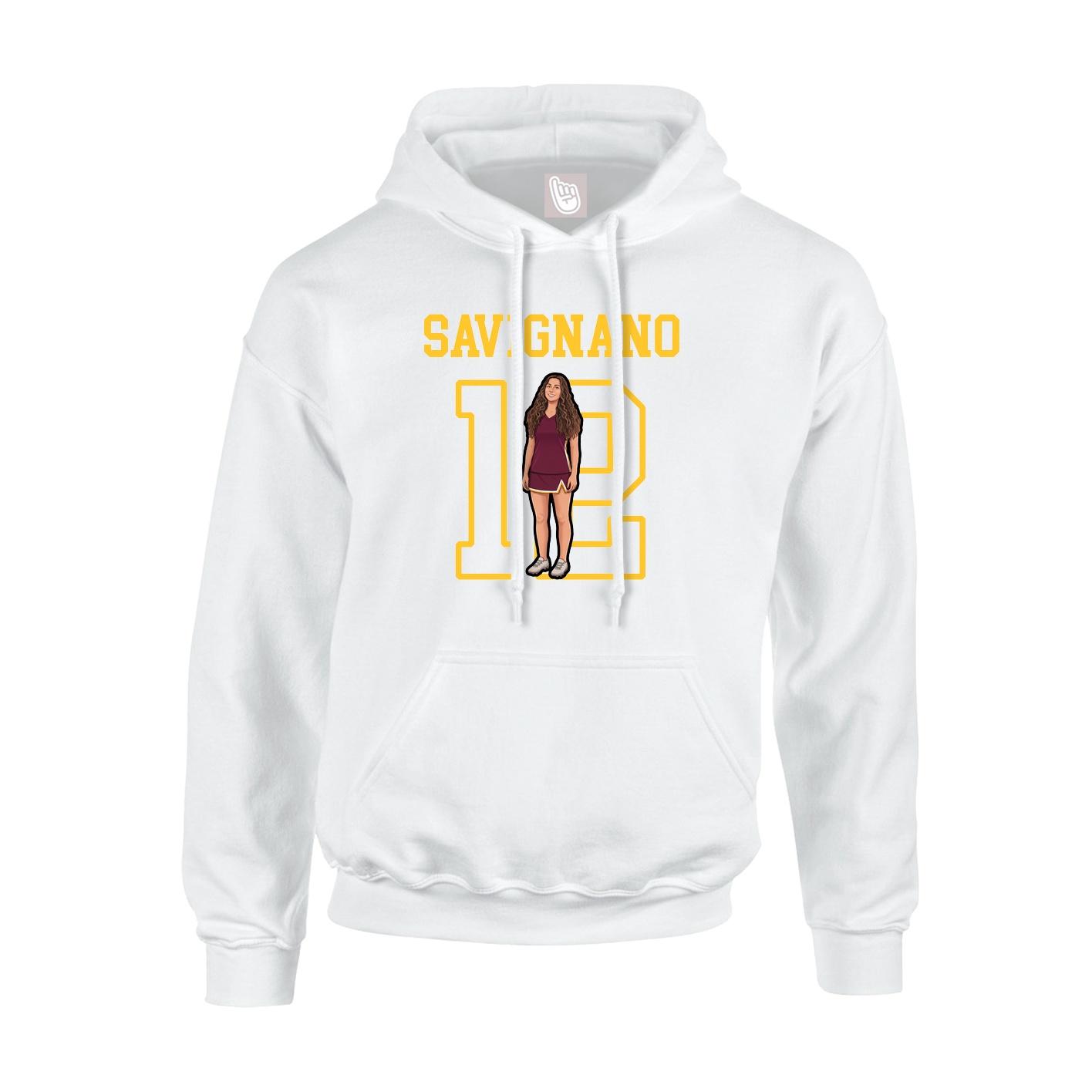 Youth Hoodie — Shirsey in White