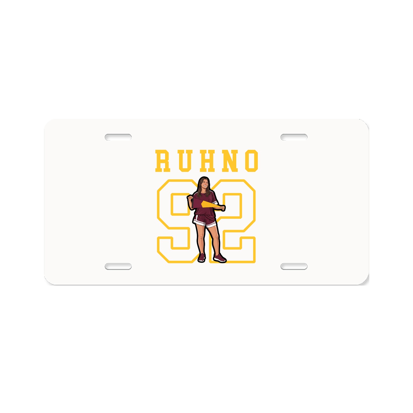 License Plate — Shirsey in Classic