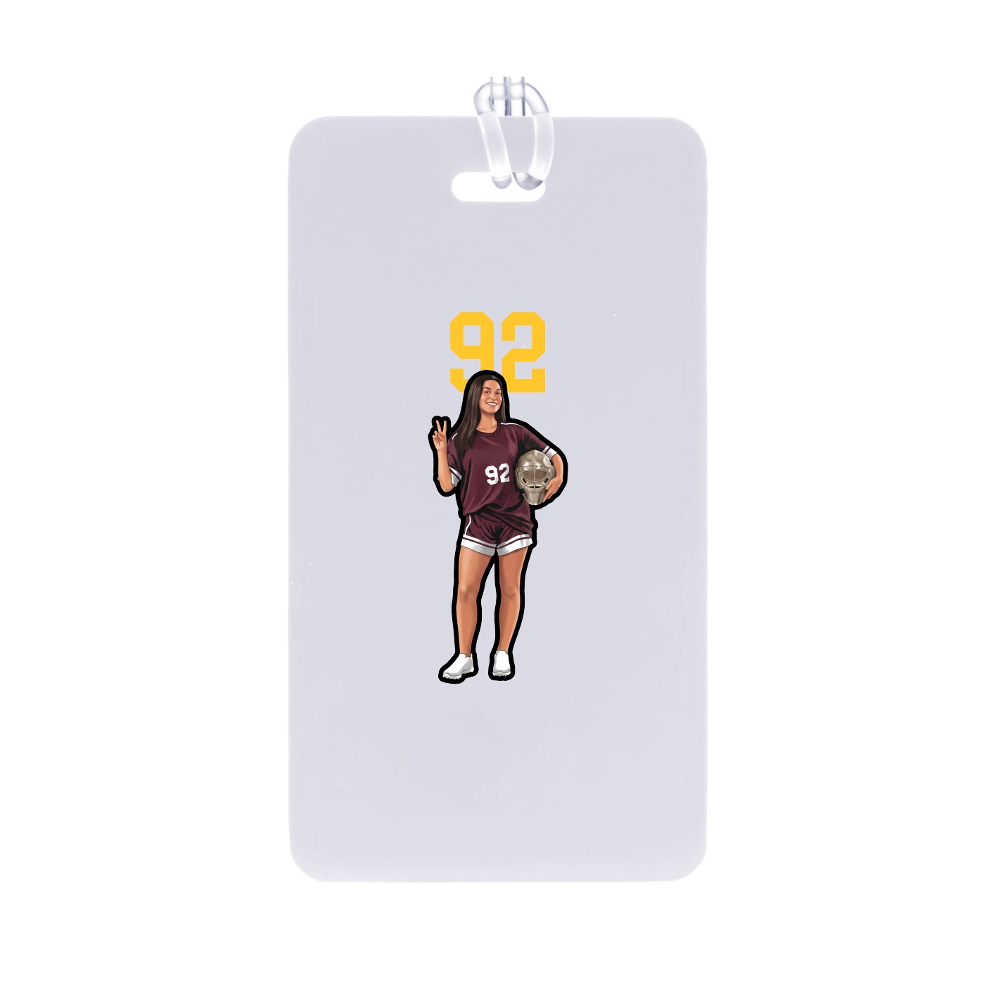 Bag Tag — Number Top in Classic