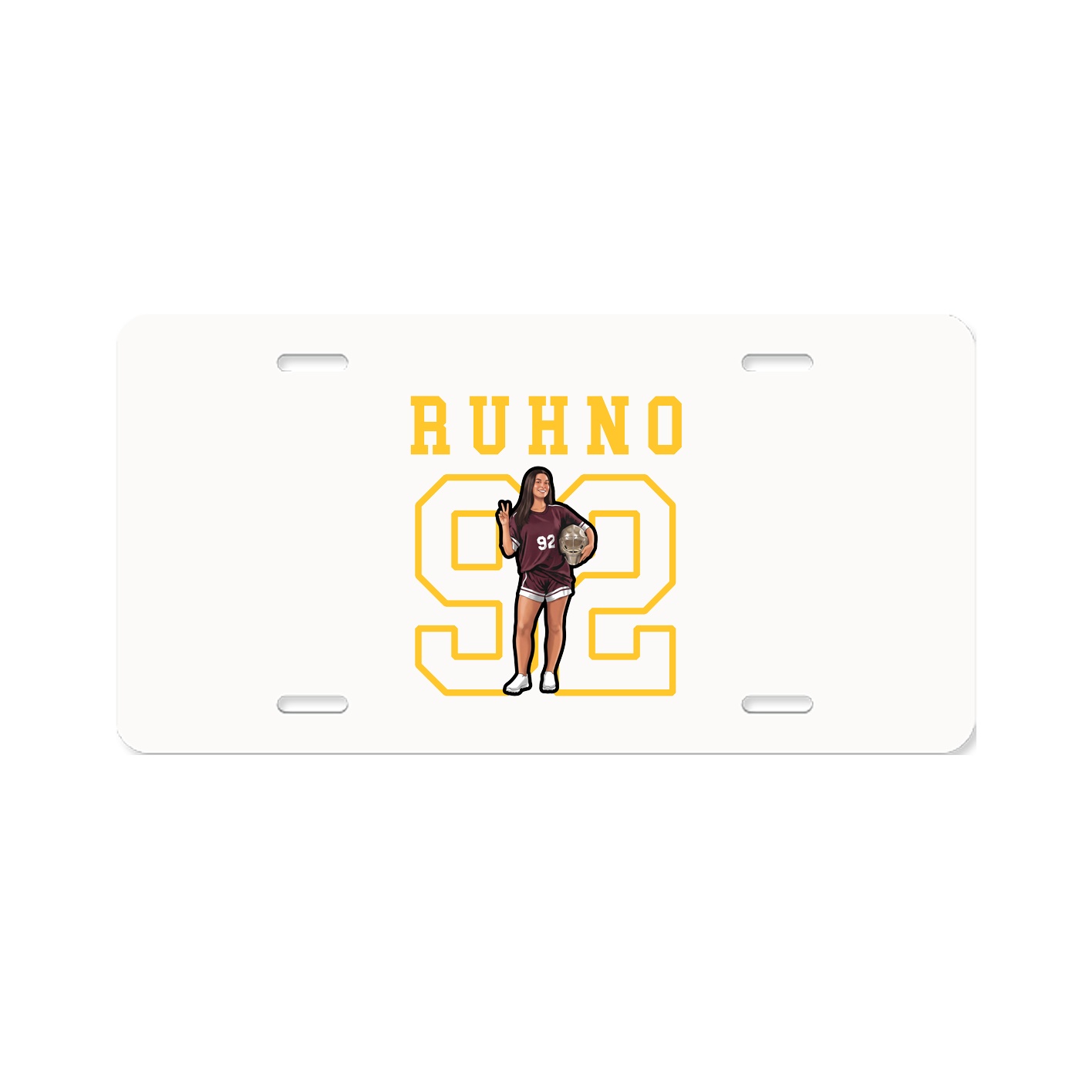 License Plate — Shirsey in Classic
