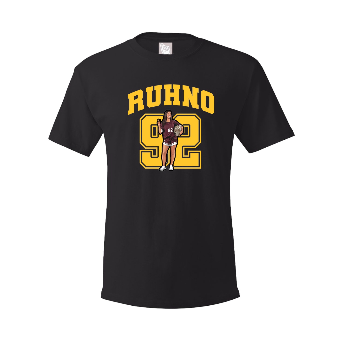 Tee — Number in Black
