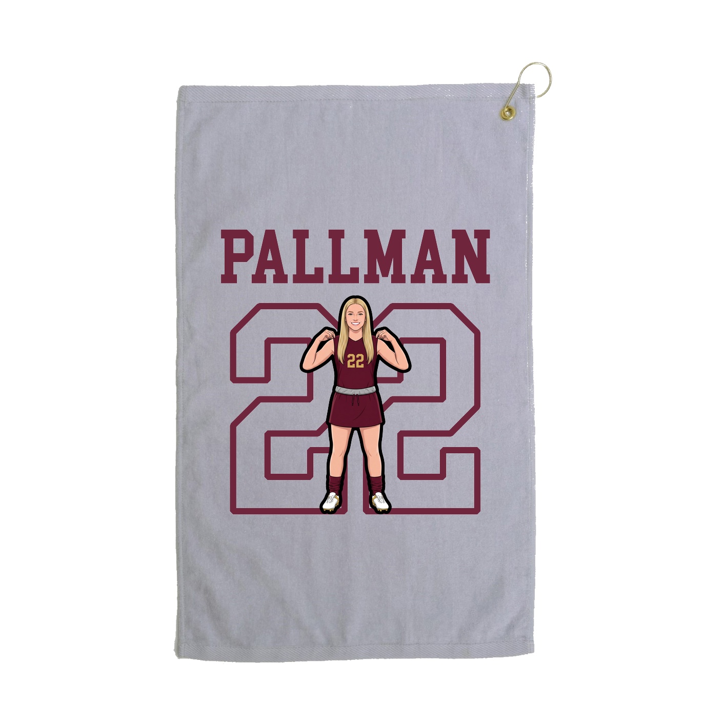 Golf Towel — Shirsey in Grey
