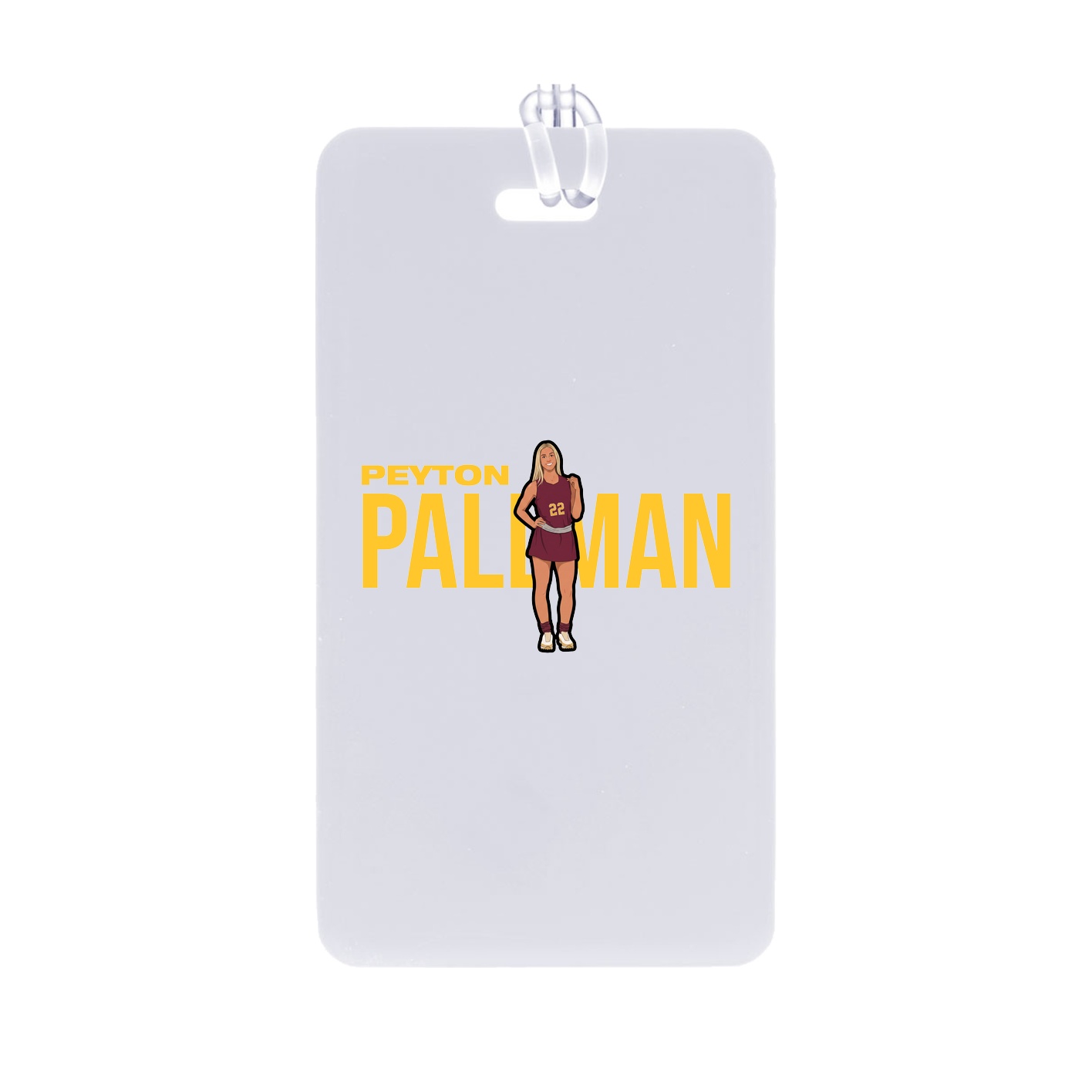 Bag Tag — Player Name in Classic