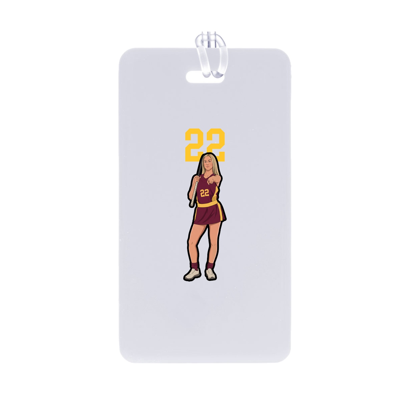 Bag Tag — Number Top in Classic