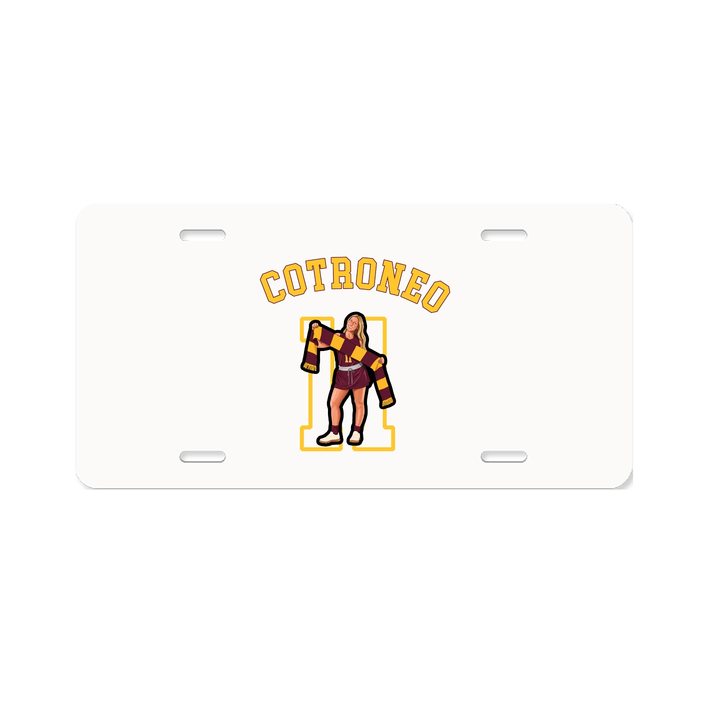 License Plate — Shirsey Arch in Classic