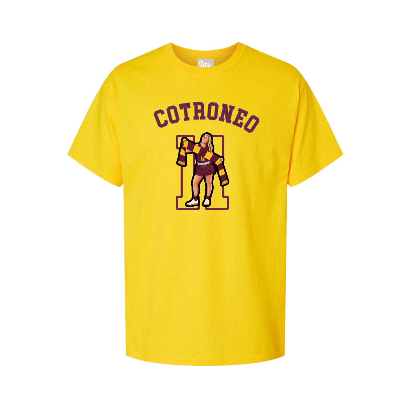 Youth Tee — Shirsey Arch in Gold