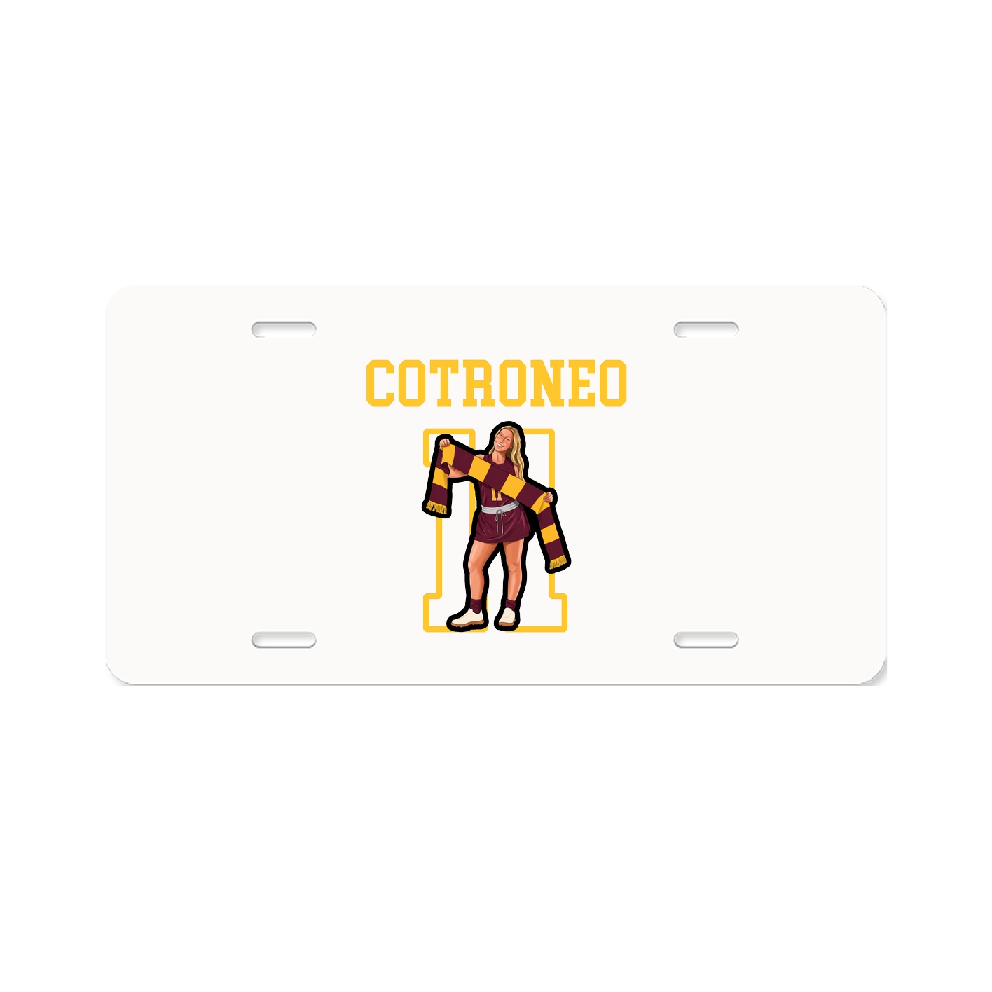 License Plate — Shirsey in Classic