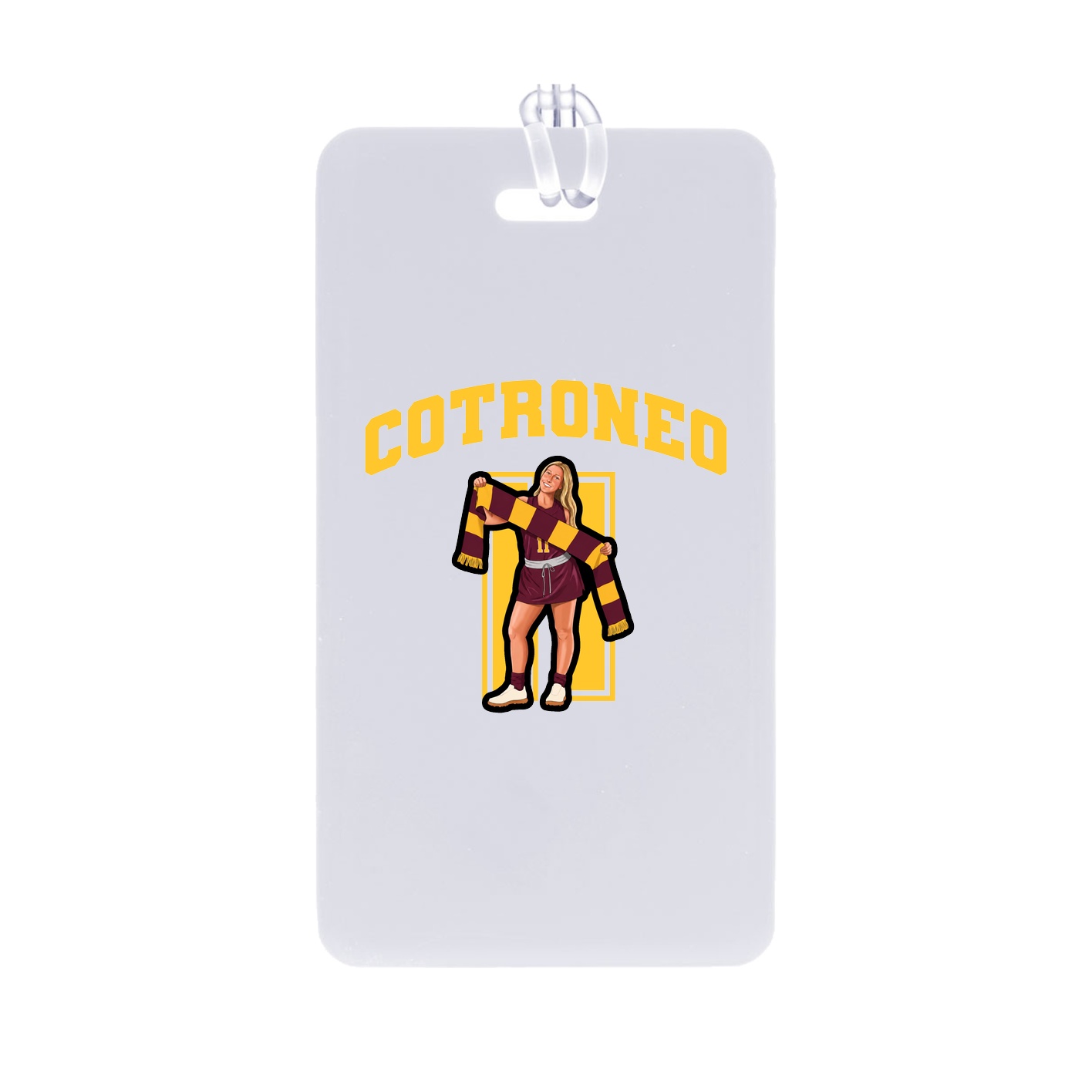 Bag Tag — Number in Classic