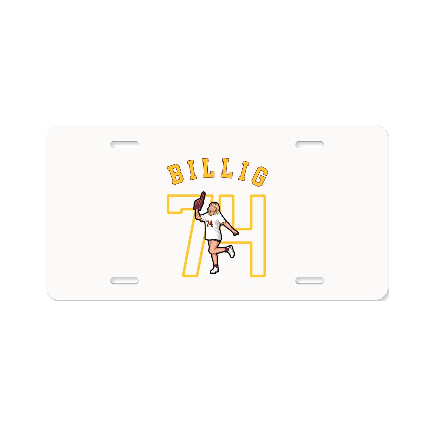 License Plate — Shirsey Arch in Classic