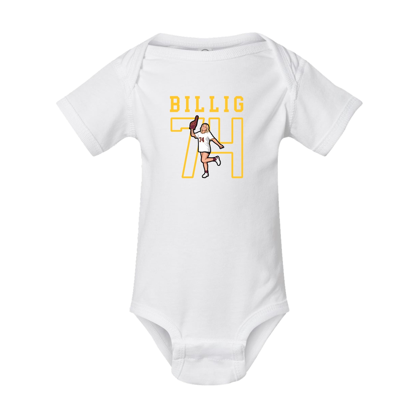 Baby Onesie — Shirsey in White