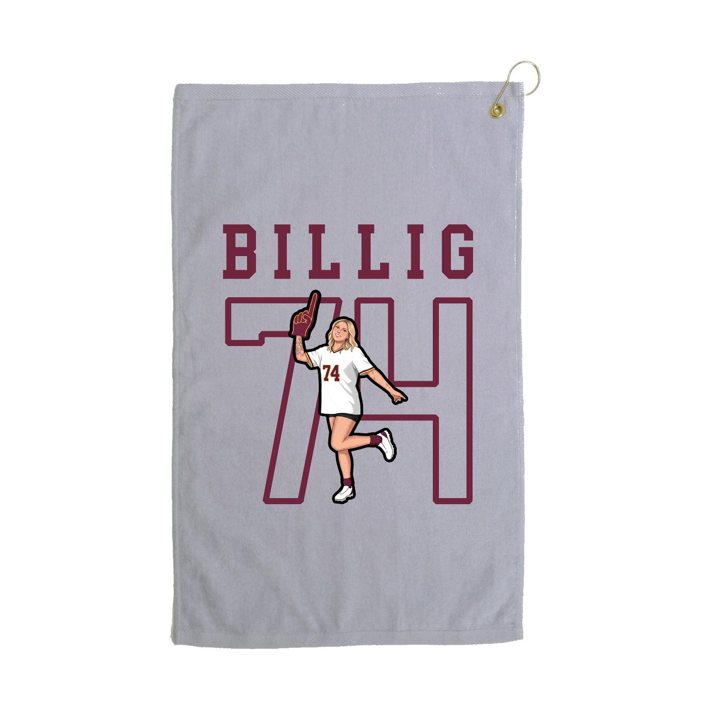 Golf Towel — Shirsey in Grey