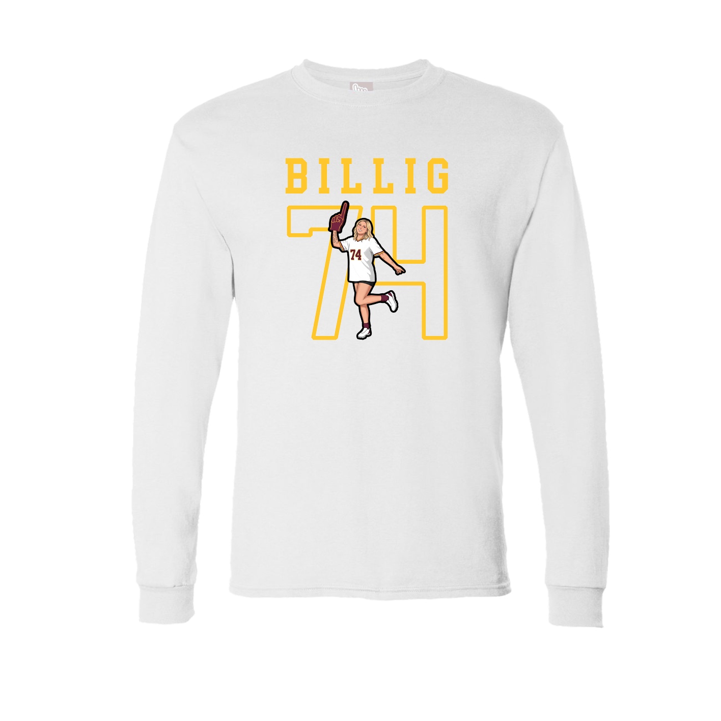 Long Sleeve Tee — Shirsey in White