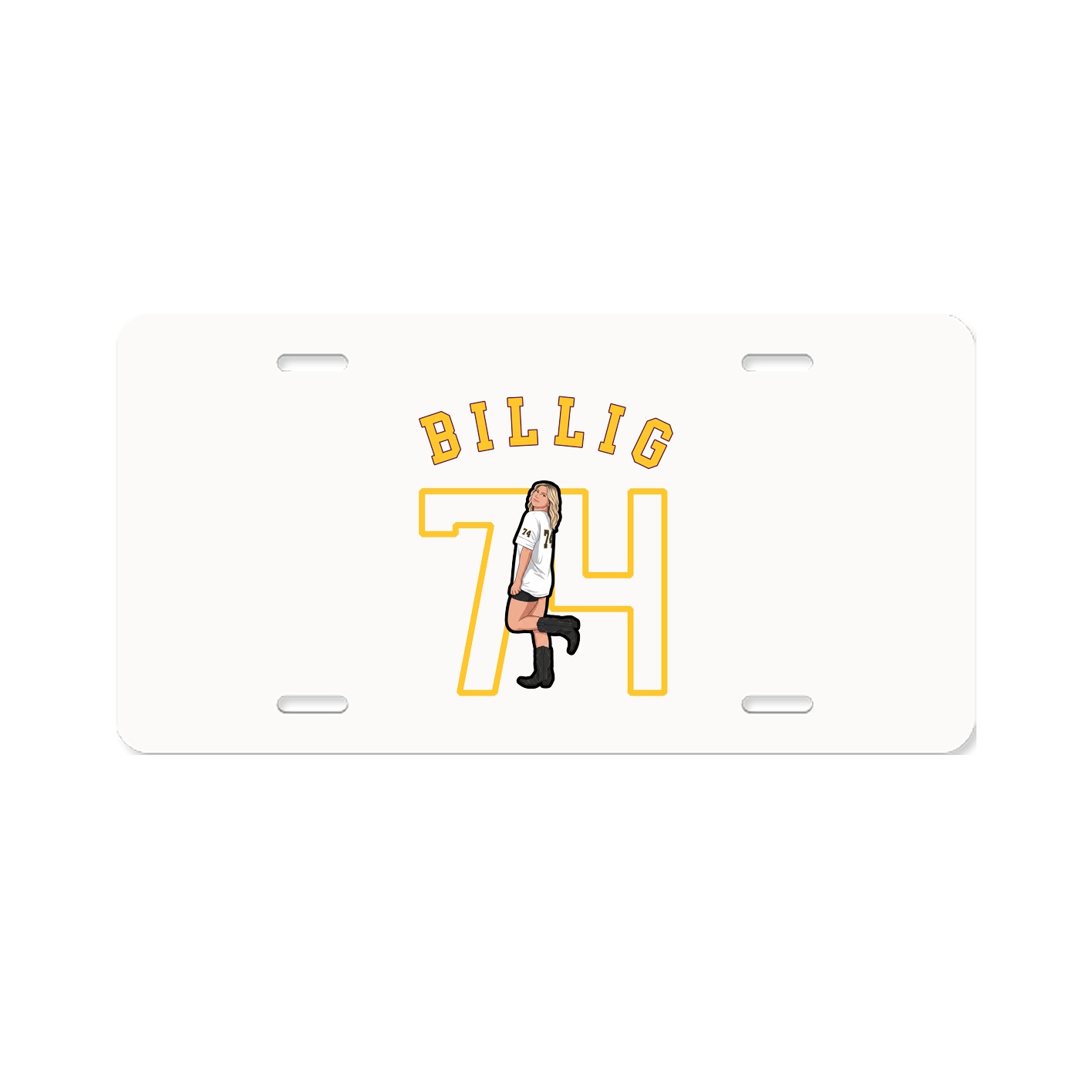 License Plate — Shirsey Arch in Classic