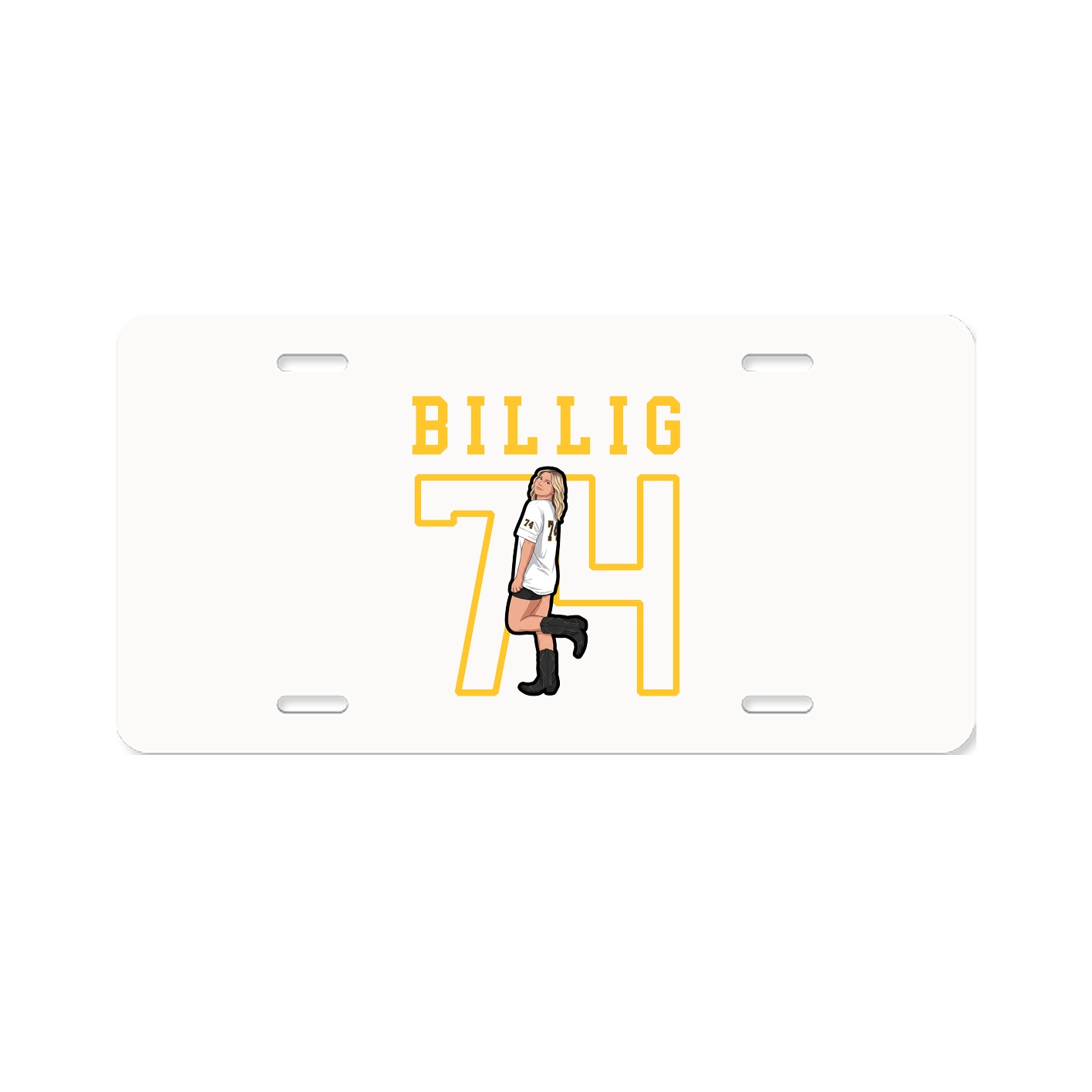 License Plate — Shirsey in Classic