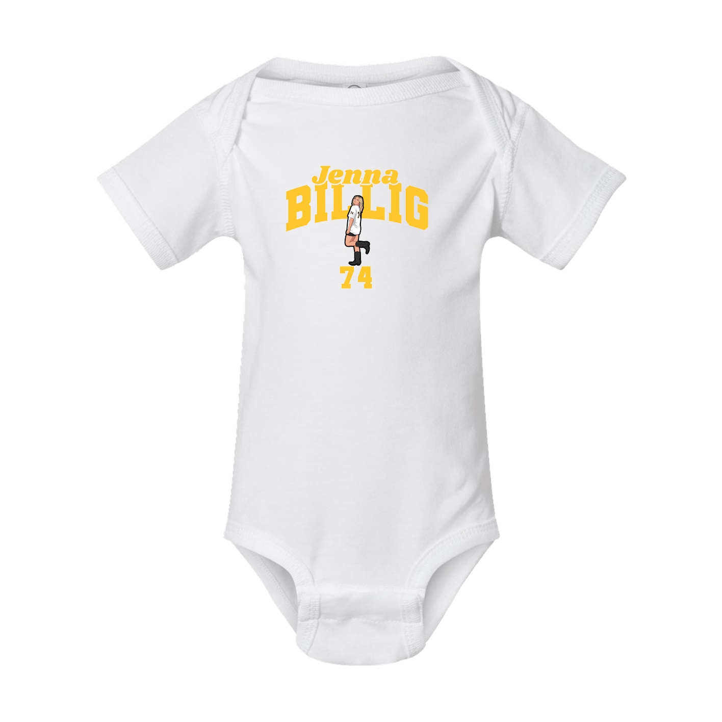 Baby Onesie — Signature Arch in White