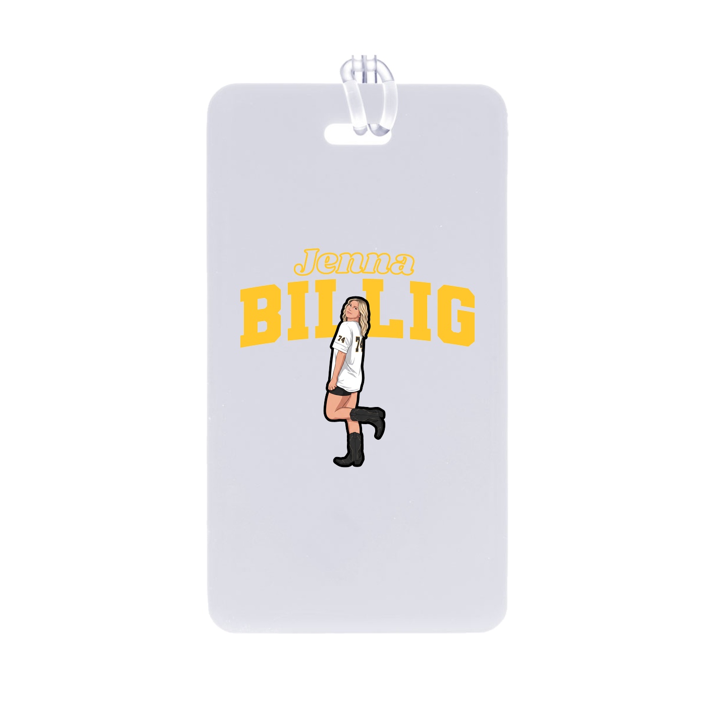 Bag Tag — Name Arch in Classic