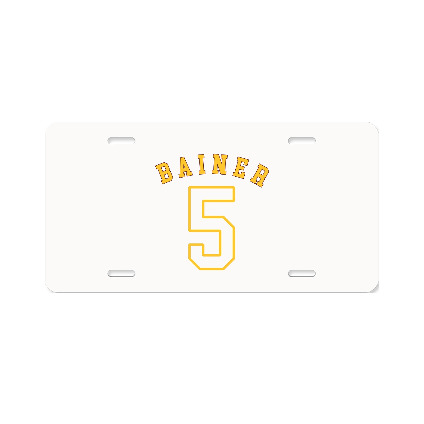 License Plate — Shirsey Arch in Classic