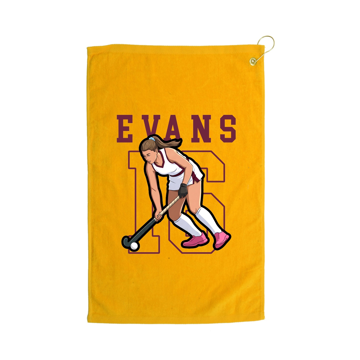 Golf Towel — Shirsey in Gold