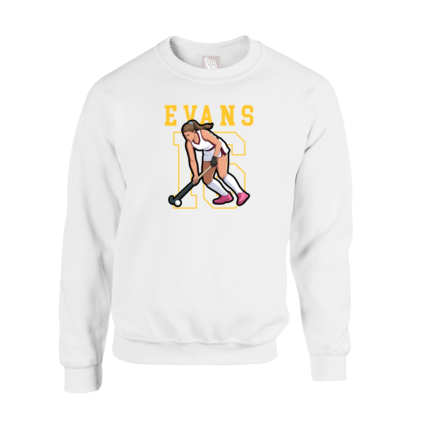 Fleece Crew — Shirsey in White