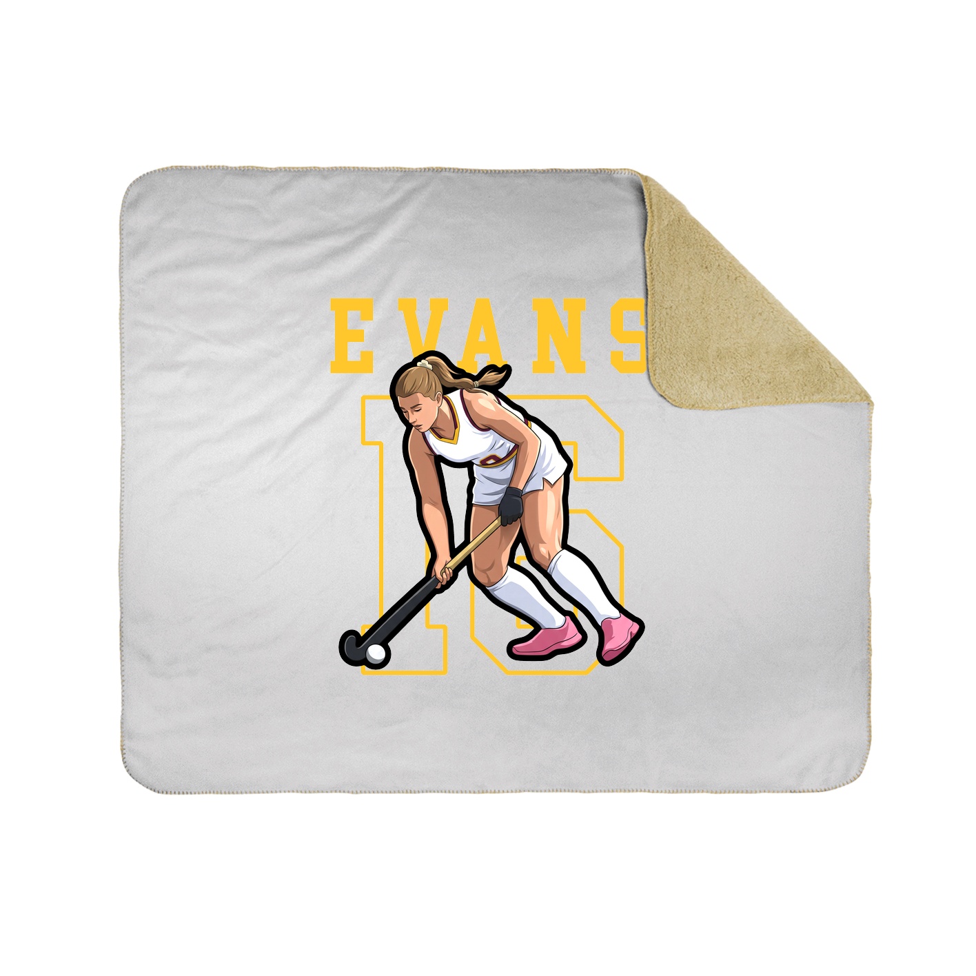 50x60 Sherpa Lined Throw Blanket