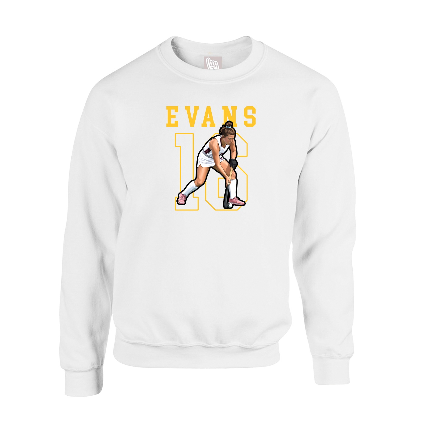Fleece Crew — Shirsey in White