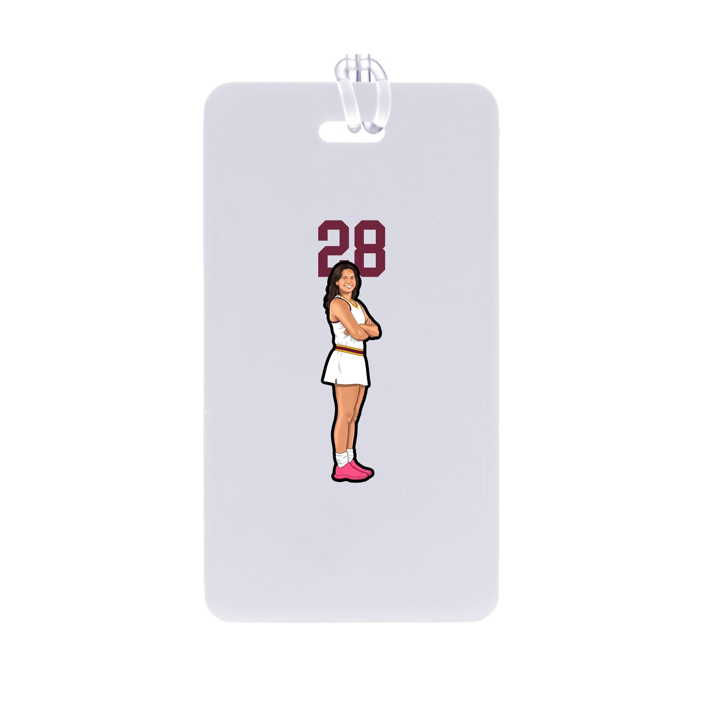 Bag Tag — Number Top in Classic
