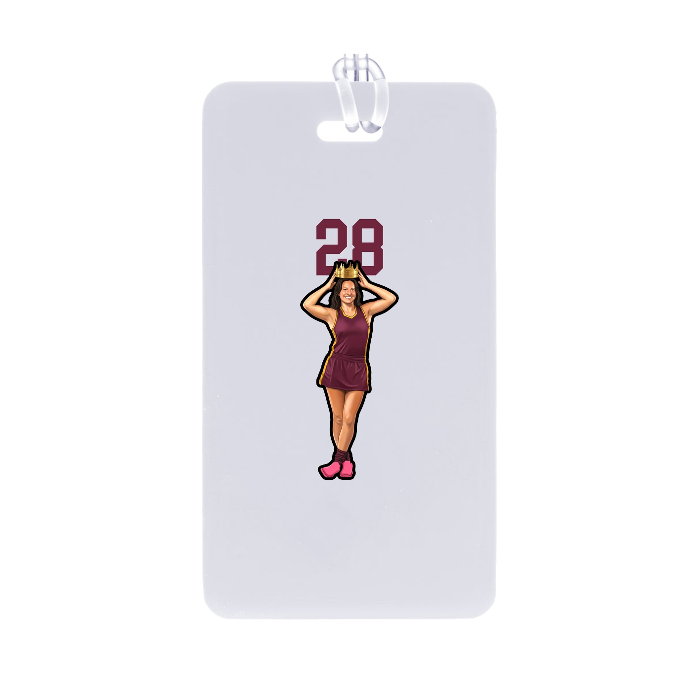 Bag Tag — Number Top in Classic