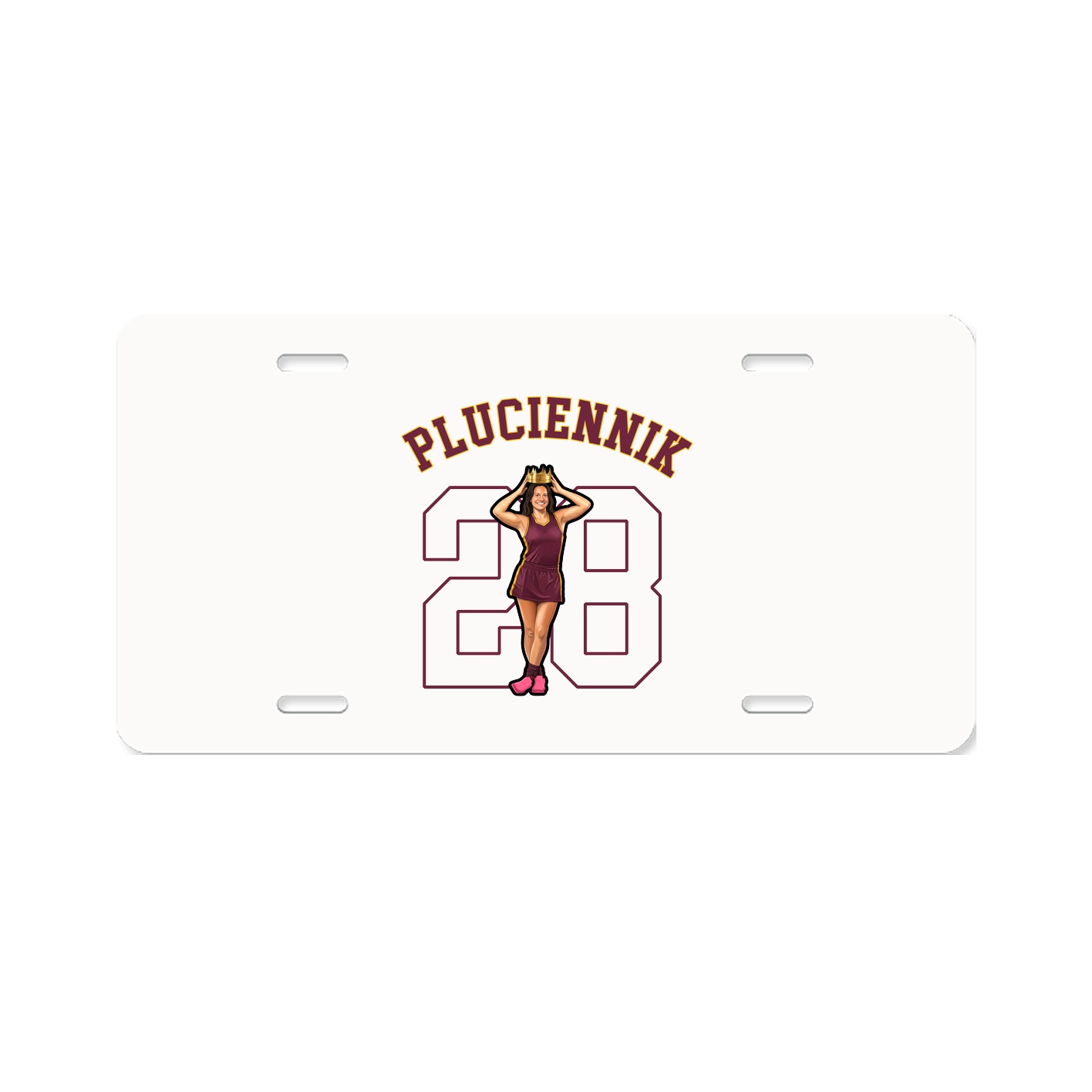 License Plate — Shirsey Arch in Classic