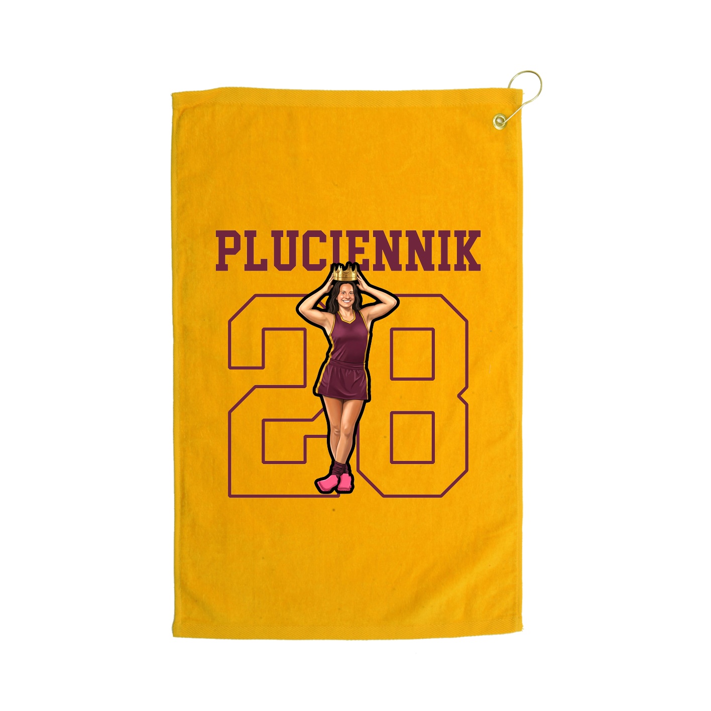 Golf Towel — Shirsey in Gold