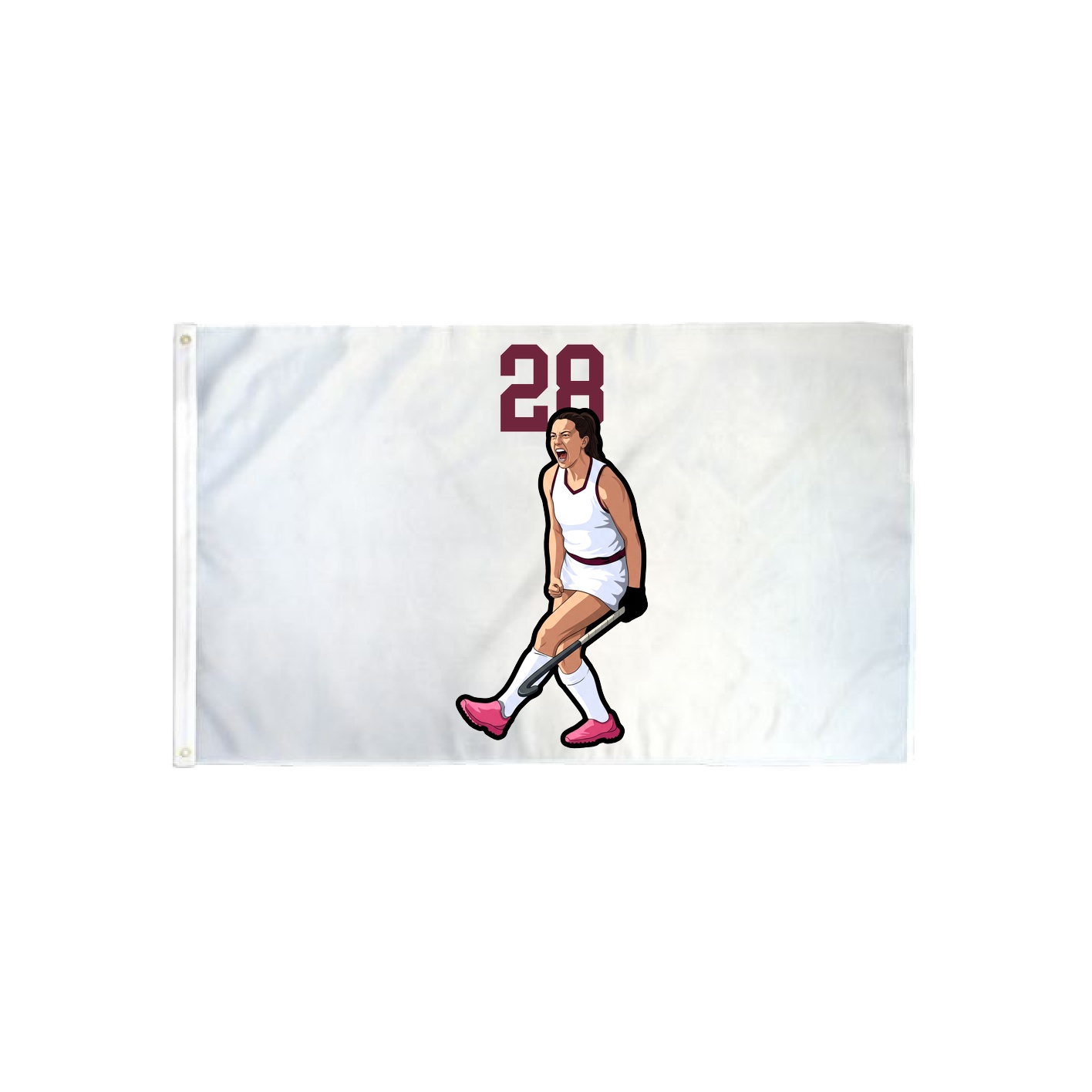 3x5 Flag — Number Top in Classic